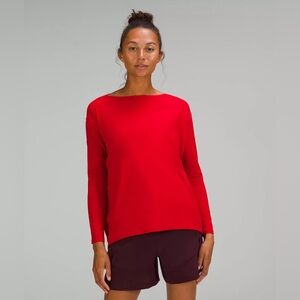 Lululemon Back in Action Long Sleeve, sz 18